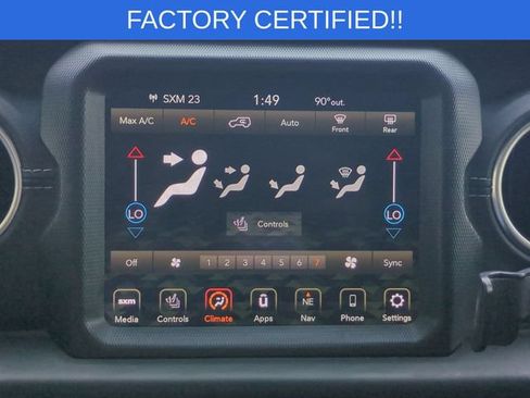 Certified 2021 Jeep Wrangler Unlimited Sahara w/ Cold Weather Group AWD/4WD image 24