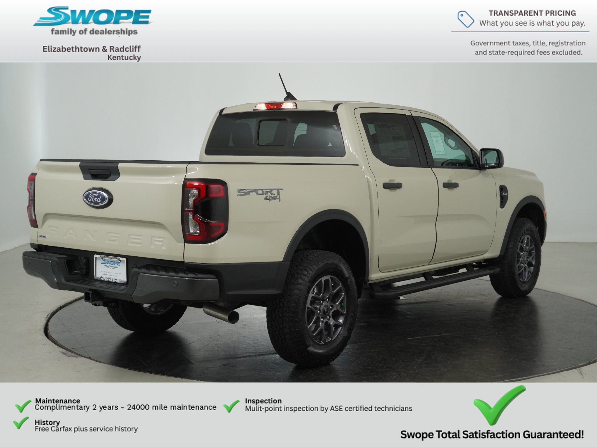 New 2026 Ford Ranger XLT w/ Equipment Group 301A High AWD/4WD image 4