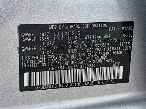 New 2026 Subaru Crosstrek 2.5i Limited image 28