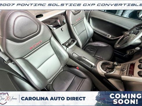 Used 2007 Pontiac Solstice GXP w/ Premium Package RWD image 2
