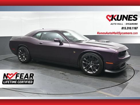 Used 2021 Dodge Challenger R/T Scat Pack w/ Shaker Package RWD image 1