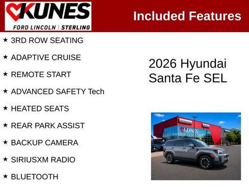 Used 2026 Hyundai Santa Fe SEL AWD/4WD image 2