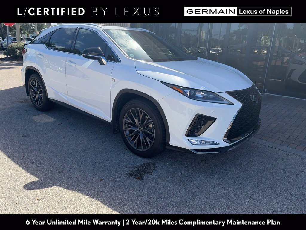 Certified 2022 Lexus RX 350 F Sport w/ Accessory Package AWD/4WD image 1
