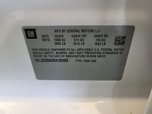 Used 2016 Chevrolet Sonic LT FWD image 33