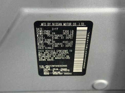 Used 2017 Nissan Armada Platinum w/ Captain Seat Package image 20