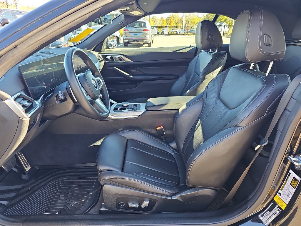 Certified 2024 BMW 430i Convertible w/ M Sport Package RWD image 10
