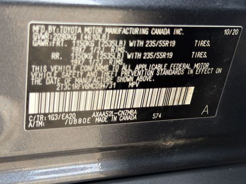 Used 2021 Toyota RAV4 XLE Premium FWD image 23