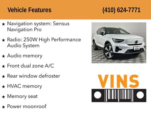 Used 2023 Volvo XC40 Recharge Plus image 5