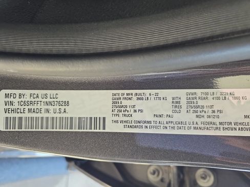 Used 2022 RAM 1500 Big Horn w/ Trailer Tow Group AWD/4WD image 32