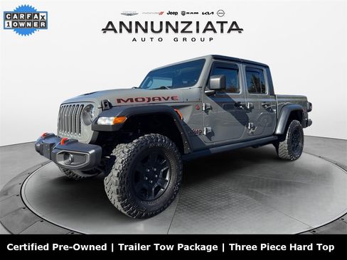 Certified 2022 Jeep Gladiator Mojave w/ Trailer Tow Package image 1