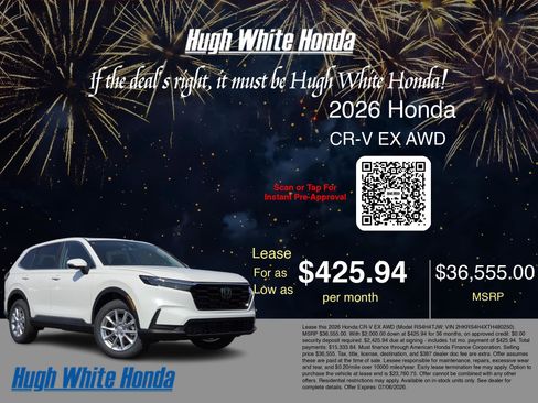 New 2026 Honda CR-V EX image 3