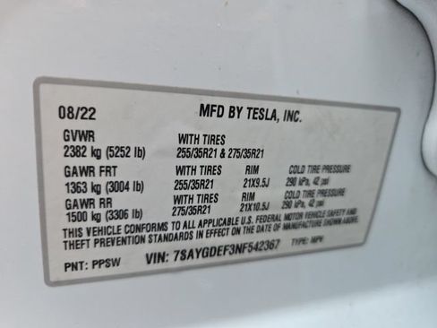 Used 2022 Tesla Model Y Performance AWD/4WD image 28
