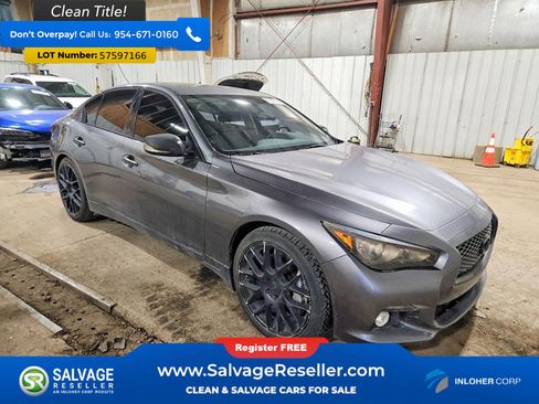 Used 2014 INFINITI Q50 Hybrid AWD w/ Navigation Package image 5