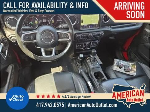 Used 2022 Jeep Wrangler Unlimited Sahara w/ Cold Weather Group AWD/4WD image 4