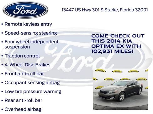 Used 2014 Kia Optima EX FWD image 20