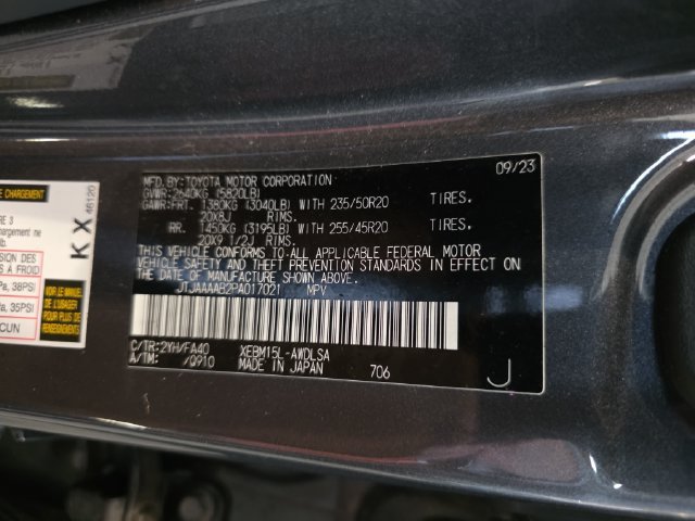 Certified 2023 Lexus RZ 450e Premium w/ Cold Area Package AWD/4WD image 35