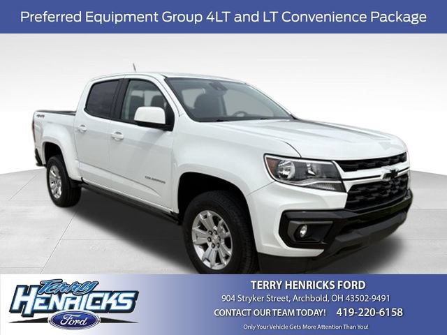 Used 2021 Chevrolet Colorado LT w/ Safety Package AWD/4WD 360° Tour