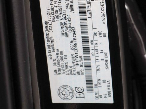 Used 2022 Ford F150 Lariat w/ Equipment Group 502A High image 35