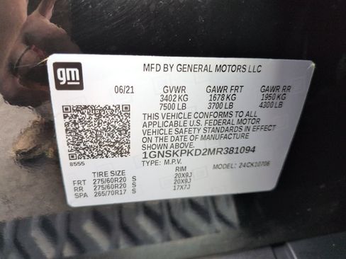 Used 2021 Chevrolet Tahoe Z71 w/ Rear Media and Nav Package AWD/4WD image 29