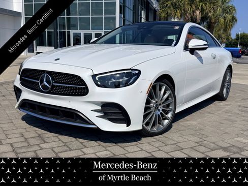 Certified 2022 Mercedes-Benz E 450 Coupe image 1