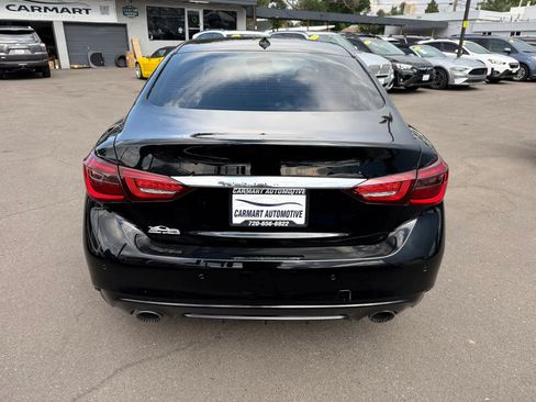Used 2018 INFINITI Q50 Red Sport 400 w/ Sensory Package (Sport) AWD/4WD image 8