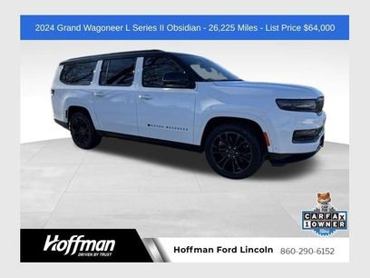 Used 2024 Jeep Grand Wagoneer L Series II w/ Quick Order Packagew 28T