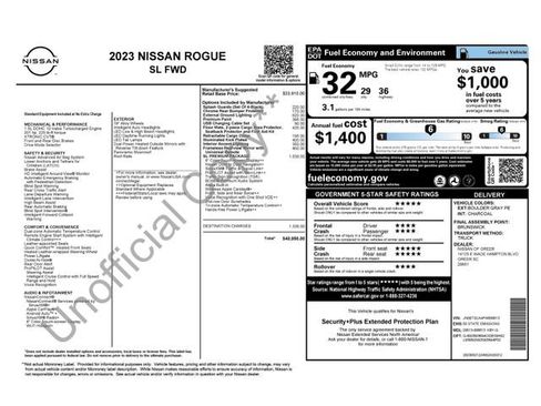 Certified 2023 Nissan Rogue SL w/ SL Premium Package image 29