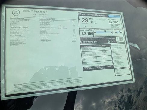 Used 2026 Mercedes-Benz C 300 Sedan image 16
