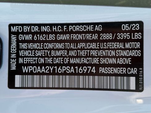 Certified 2023 Porsche Taycan RWD image 36
