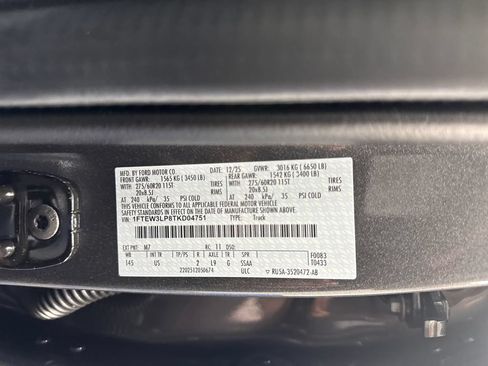 New 2026 Ford F150 XLT w/ Equipment Group 302A MID AWD/4WD image 32