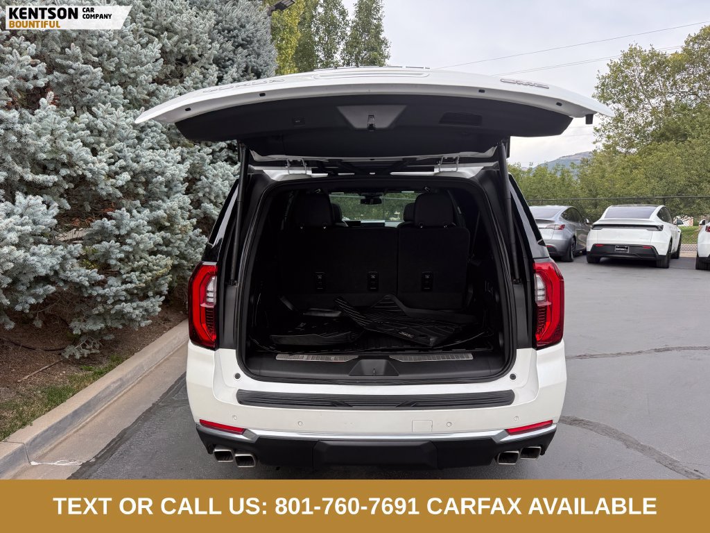 Used 2025 GMC Yukon XL Denali w/ Sun & Power Step Package AWD/4WD image 39