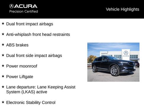 Certified 2023 Acura MDX SH-AWD w/ Technology Package image 13