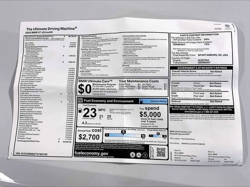 New 2026 BMW X7 xDrive40i image 22