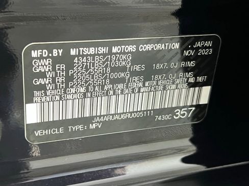 Used 2024 Mitsubishi Outlander Sport ES image 33