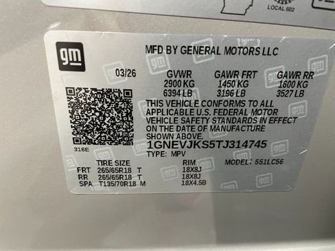 New 2026 Chevrolet Traverse Z71 w/ Driver Confidence Package image 27