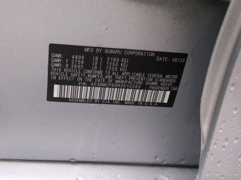 Used 2024 Subaru Legacy Touring XT image 42