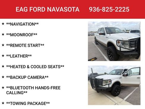 Used 2013 Ford F150 King Ranch w/ King Ranch Luxury Pkg AWD/4WD image 4