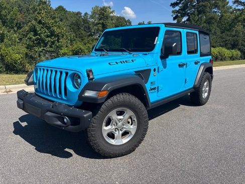 Used 2021 Jeep Wrangler Unlimited Sport AWD/4WD image 1
