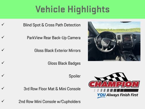 Used 2019 Dodge Durango R/T w/ Blacktop Package AWD/4WD image 11