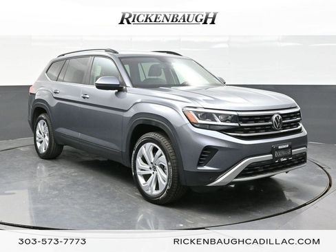 Used 2021 Volkswagen Atlas SE w/ Panoramic Sunroof Package image 1