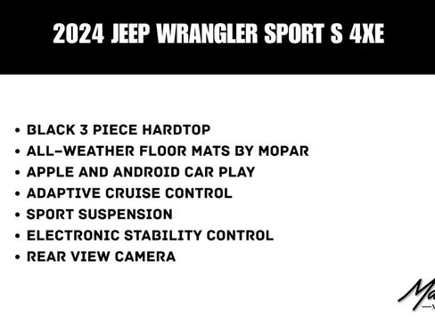 Used 2024 Jeep Wrangler Sport S image 59