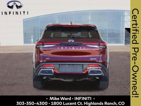 Certified 2025 INFINITI QX60 Sensory w/ Lighting Package (N94) image 4