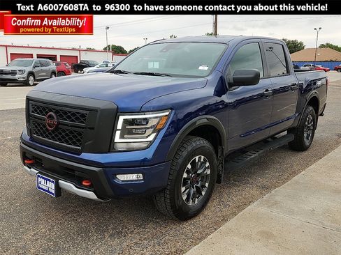 Used 2024 Nissan Titan PRO-4X w/ Pro-4x Utility Package AWD/4WD image 1