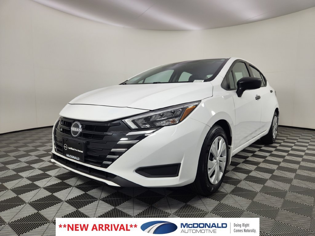 Certified 2025 Nissan Versa S w/ Trunk Package FWD image 1