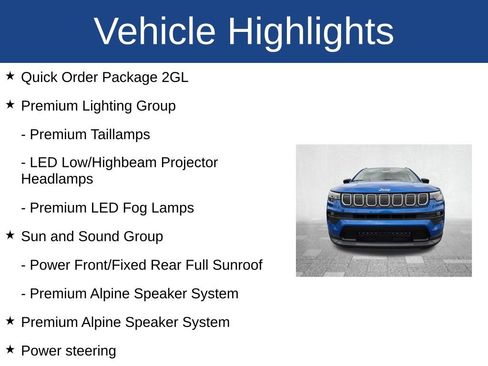 Used 2022 Jeep Compass Latitude w/ Sun and Sound Group AWD/4WD image 3