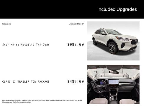 New 2026 Ford Escape SE w/ Class II Trailer Tow Package image 3