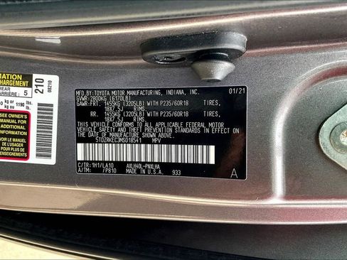 Used 2021 Toyota Sienna Limited FWD image 34