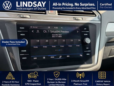 Certified 2024 Volkswagen Tiguan SE w/ Panoramic Sunroof Package AWD/4WD image 18