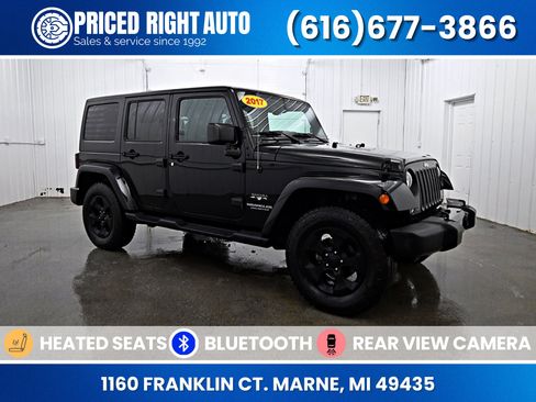 Used 2017 Jeep Wrangler Unlimited Sahara w/ Dual Top Group image 1