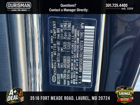 Certified 2024 Hyundai Palisade Limited AWD/4WD image 31